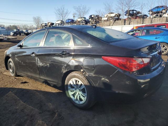 5NPEB4AC7CH468251 - 2012 HYUNDAI SONATA GLS BLACK photo 2