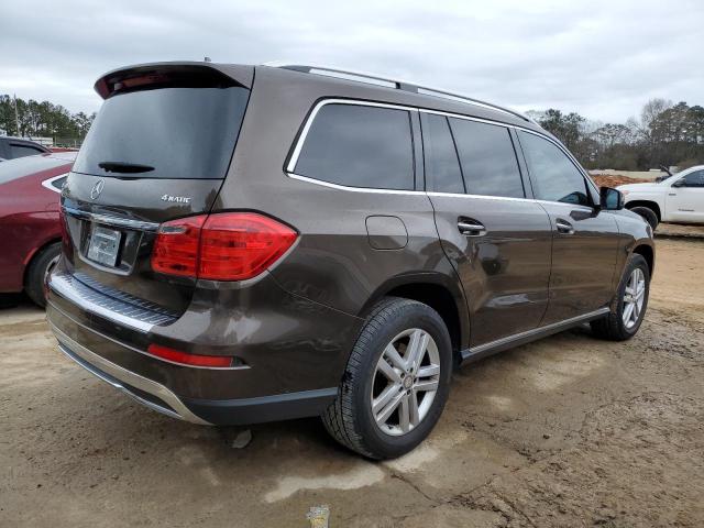 4JGDF7CE1EA269380 - 2014 MERCEDES-BENZ GL 450 4MATIC BROWN photo 3