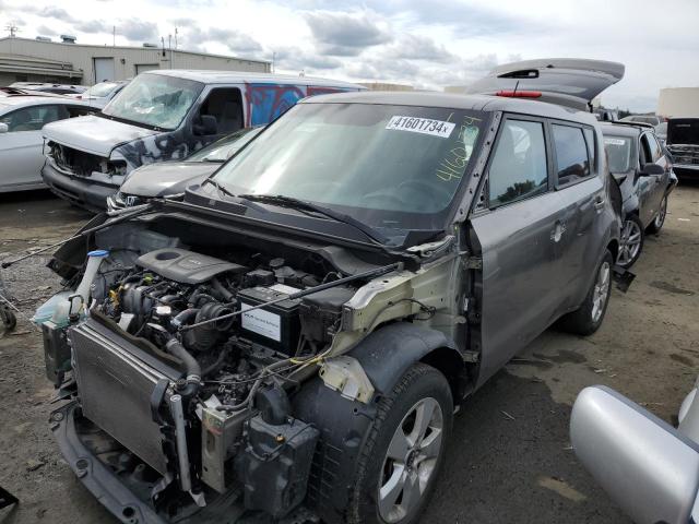 KNDJN2A23K7018195 - 2019 KIA SOUL GRAY photo 1