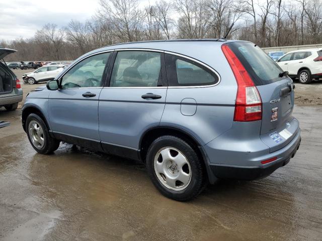 5J6RE4H38AL026497 - 2010 HONDA CR-V LX BLUE photo 2