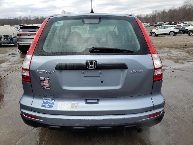 5J6RE4H38AL026497 - 2010 HONDA CR-V LX BLUE photo 6