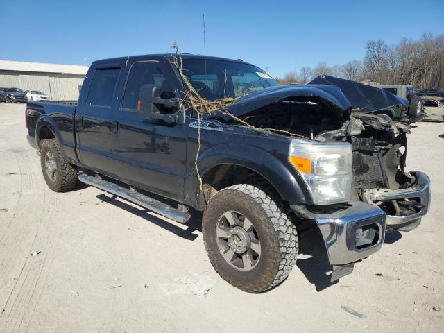 1FT7W2B66BEB02581 - 2011 FORD F250 SUPER DUTY BLACK photo 4