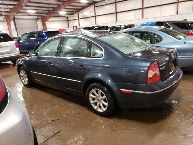 WVWPD63B24P323451 - 2004 VOLKSWAGEN PASSAT GLS BLUE photo 2