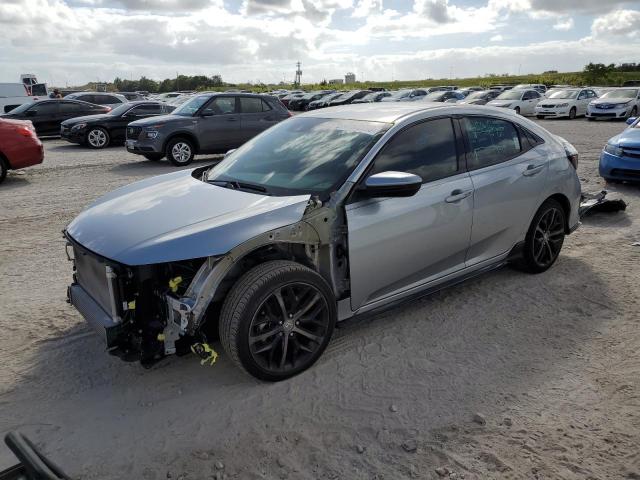 SHHFK7H40MU233077 - 2021 HONDA CIVIC SPORT 银色 照片 1