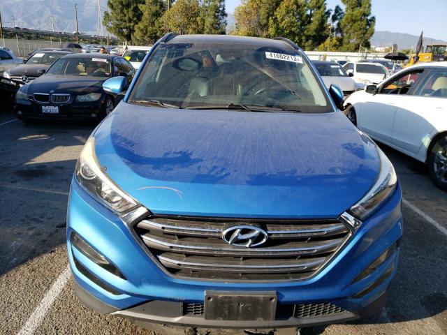 KM8J33A24GU191448 - 2016 HYUNDAI TUCSON LIMITED BLUE photo 5