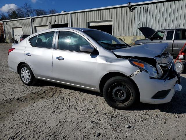 3N1CN7AP7KL851305 - 2019 NISSAN VERSA S SILVER photo 4