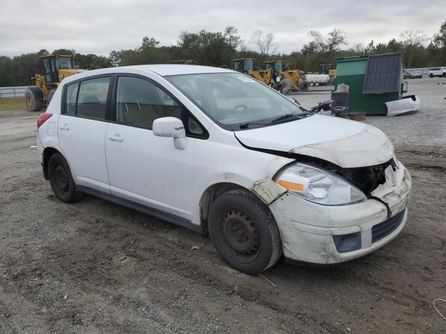 3N1BC13E77L384890 - 2007 NISSAN VERSA S WHITE photo 4