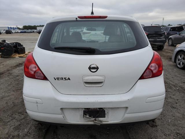 3N1BC13E77L384890 - 2007 NISSAN VERSA S WHITE photo 6