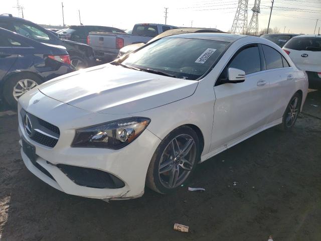 WDDSJ4GB6JN638266 - 2018 MERCEDES-BENZ CLA 250 4MATIC WHITE photo 1