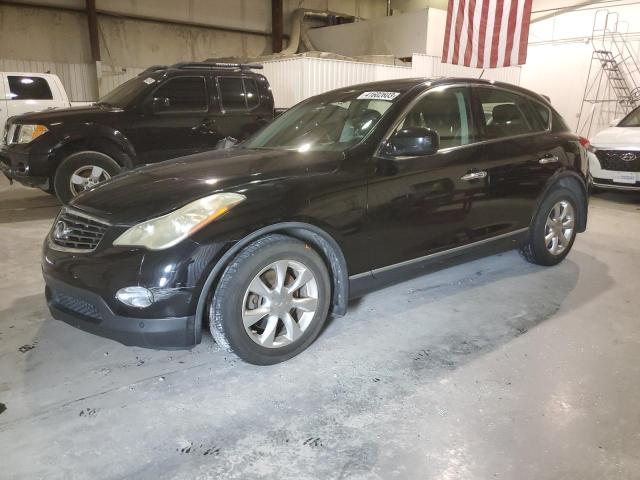 JNKAJ09F18M354864 - 2008 INFINITI EX35 BASE BLACK photo 1