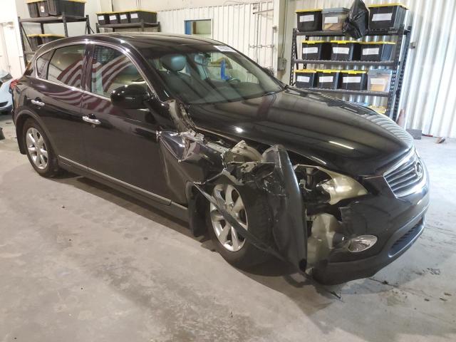 JNKAJ09F18M354864 - 2008 INFINITI EX35 BASE შავი ფოტო 4