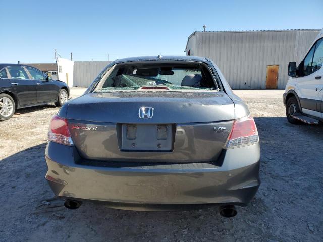 5KBCP3F86AB004291 - 2010 HONDA ACCORD EXL GRAY photo 6