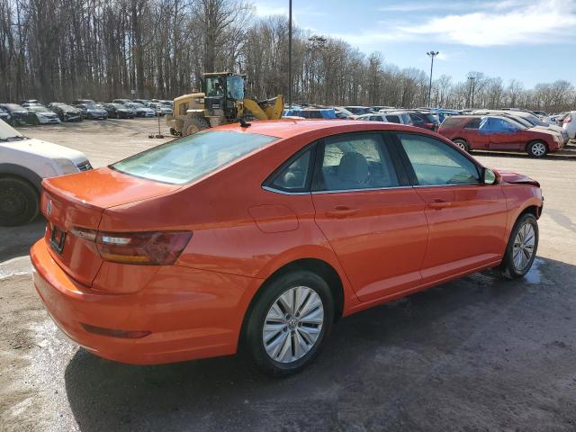 3VWN57BU7KM106488 - 2019 VOLKSWAGEN JETTA S ORANGE photo 3