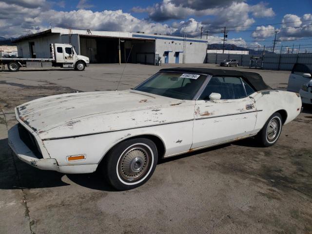 3F03H138135 - 1973 FORD MUSTANG WHITE photo 1