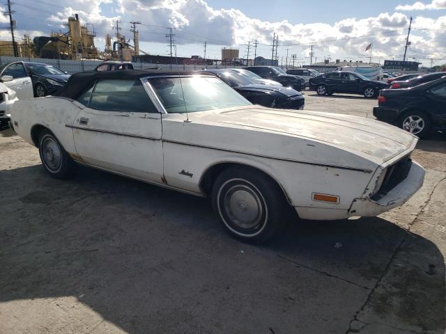 3F03H138135 - 1973 FORD MUSTANG WHITE photo 4