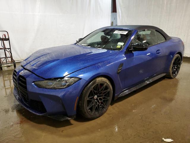 WBS33BA05NCK68958 - 2022 BMW M4 COMPETITION BLUE photo 1