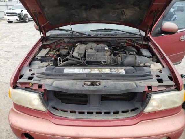 5LMRU27A5YLJ09921 - 2000 LINCOLN NAVIGATOR 勃艮第红 照片 12