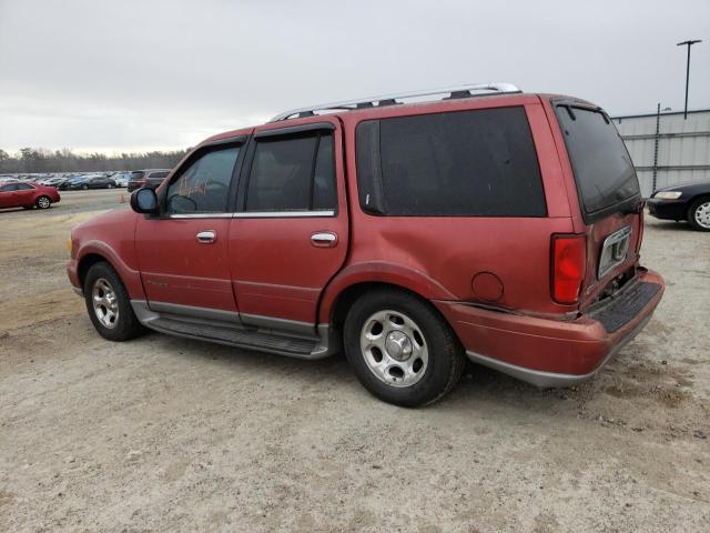 5LMRU27A5YLJ09921 - 2000 LINCOLN NAVIGATOR 勃艮第红 照片 2