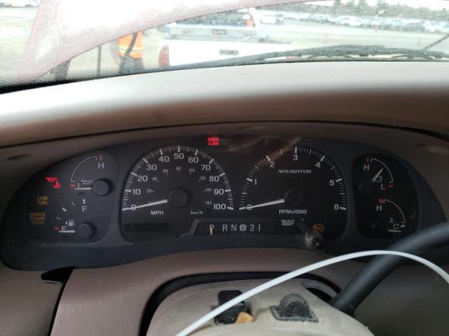 5LMRU27A5YLJ09921 - 2000 LINCOLN NAVIGATOR 勃艮第红 照片 9