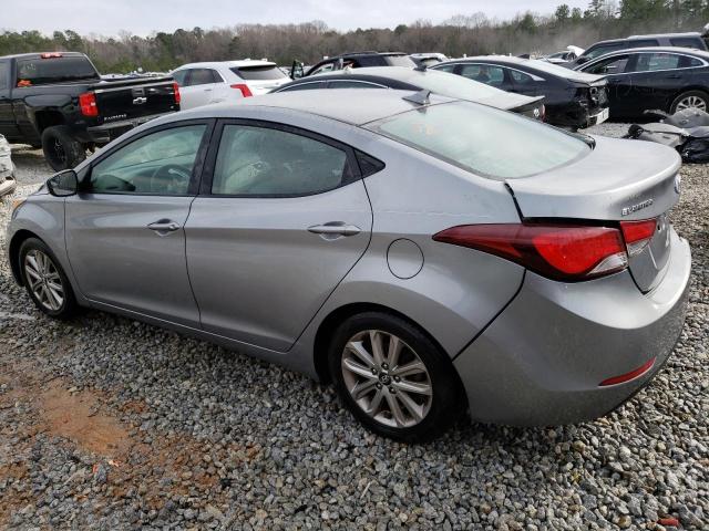 KMHDH4AE6FU226178 - 2015 HYUNDAI ELANTRA SE SILVER photo 2