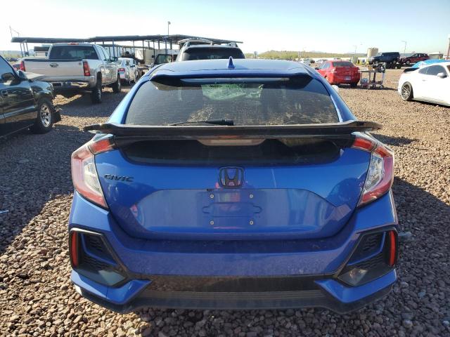 SHHFK7H63LU200378 - 2020 HONDA CIVIC EX BLUE photo 6