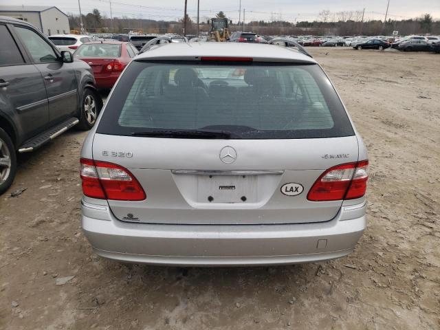 WDBUH82J24X158950 - 2004 MERCEDES-BENZ E 320 4MATIC SILVER photo 6