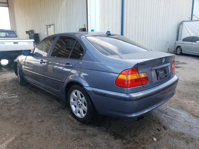 WBAET37424NH05169 - 2004 BMW 325I I BLUE photo 2