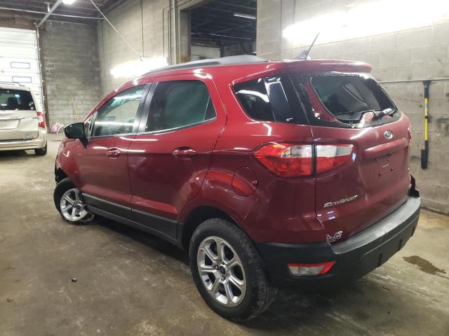 MAJ6P1ULXJC240808 - 2018 FORD ECOSPORT SE RED photo 2