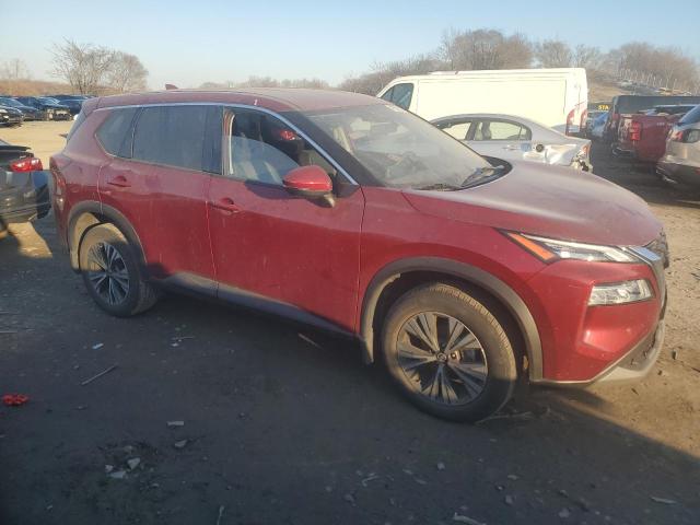 JN8AT3BA9MW009483 - 2021 NISSAN ROGUE SV RED photo 4