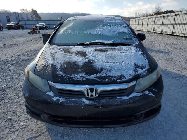 2HGFB2F9XCH577206 - 2012 HONDA CIVIC EXL BLACK photo 5
