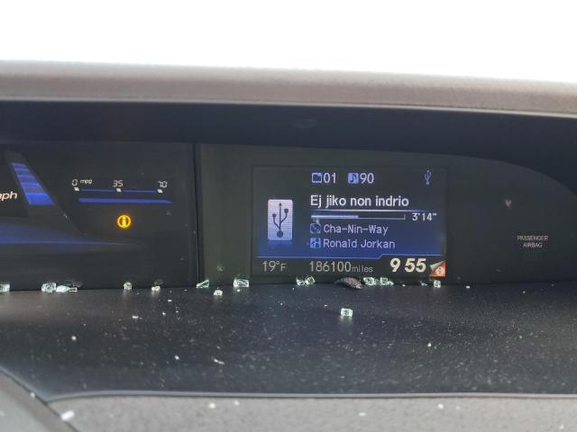 2HGFB2F9XCH577206 - 2012 HONDA CIVIC EXL BLACK photo 9