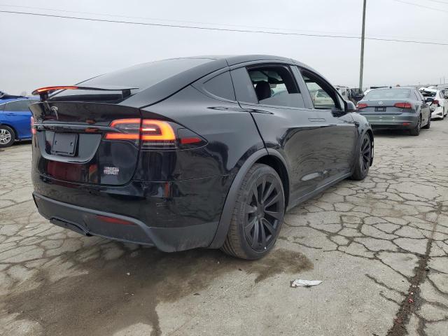 7SAXCBE68NF340412 - 2022 TESLA MODEL X BLACK photo 3