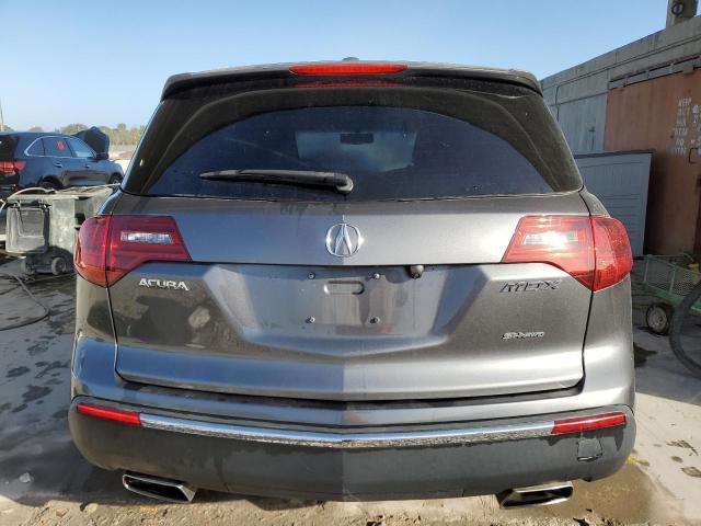 2HNYD2H22BH547045 - 2011 ACURA MDX GRAY photo 6