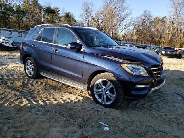 4JGDA5HB6DA118647 - 2013 MERCEDES-BENZ ML 350 4MATIC BLUE photo 4