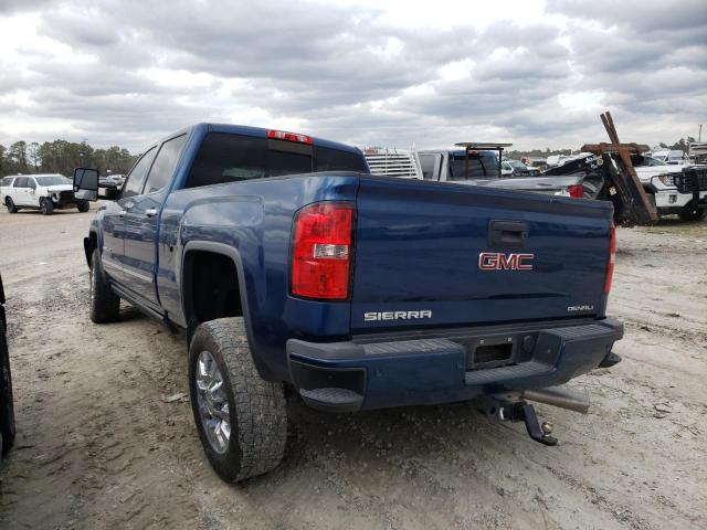 1GT120E82FF647941 - 2015 GMC SIERRA K2500 DENALI BLUE photo 2