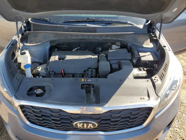 5XYPG4A36LG629013 - 2020 KIA SORENTO L SILVER photo 12