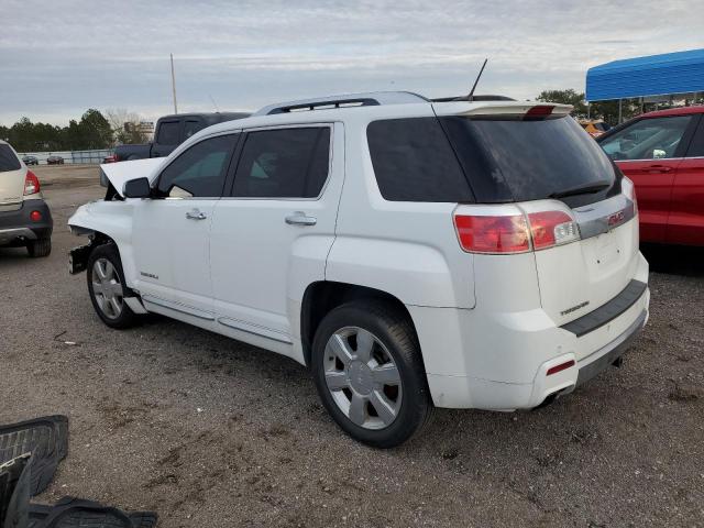 2GKFLUE3XE6256368 - 2014 GMC TERRAIN DENALI WHITE photo 2