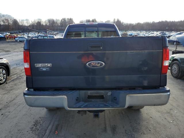 1FTRF14584NB63120 - 2004 FORD F150 BLUE photo 6