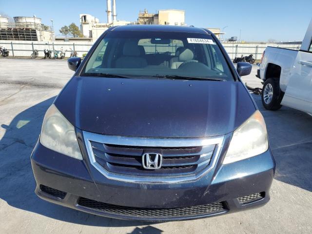 5FNRL3H40AB112470 - 2010 HONDA ODYSSEY EX BLUE photo 5