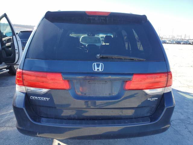 5FNRL3H40AB112470 - 2010 HONDA ODYSSEY EX BLUE photo 6