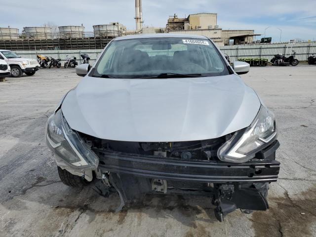 3N1AB7AP0KL627101 - 2019 NISSAN SENTRA S SILVER photo 5