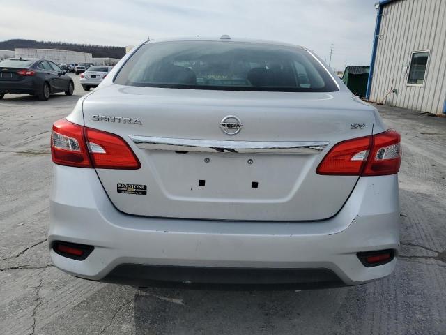 3N1AB7AP0KL627101 - 2019 NISSAN SENTRA S SILVER photo 6