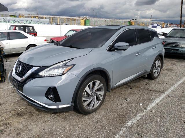 5N1AZ2CJ5MC142533 - 2021 NISSAN MURANO SL BLUE photo 1