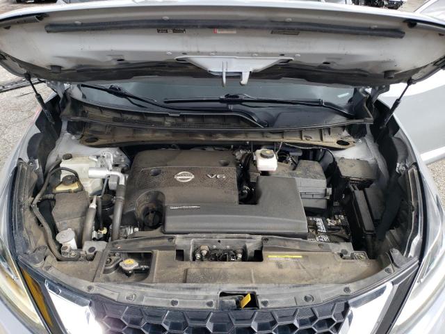 5N1AZ2CJ5MC142533 - 2021 NISSAN MURANO SL BLUE photo 12