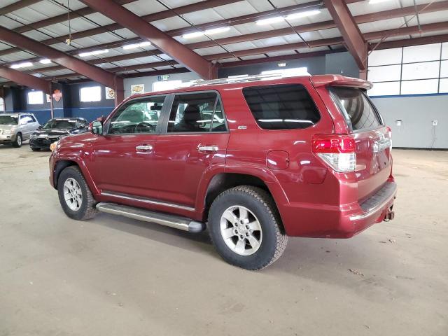 JTEBU5JR9B5050307 - 2011 TOYOTA 4RUNNER SR5 BURGUNDY photo 2