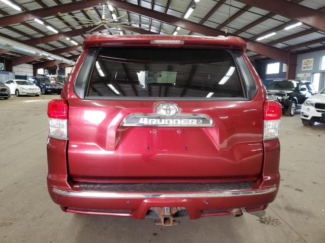 JTEBU5JR9B5050307 - 2011 TOYOTA 4RUNNER SR5 BURGUNDY photo 6