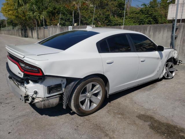 2C3CDXHGXGH281181 - 2016 DODGE CHARGER SXT WHITE photo 3