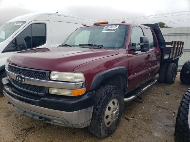 1GCJK33G51F159149 - 2001 CHEVROLET SILVERADO K3500 BURGUNDY photo 1