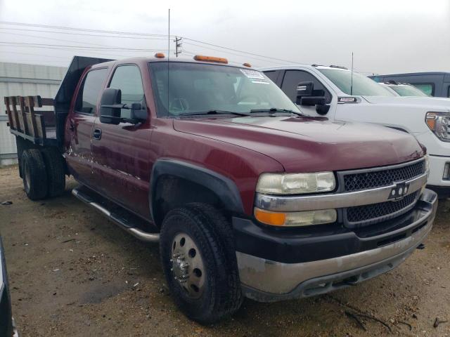 1GCJK33G51F159149 - 2001 CHEVROLET SILVERADO K3500 BURGUNDY photo 4