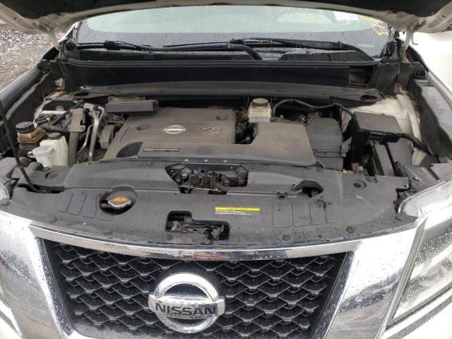 5N1AR2MM0EC617581 - 2014 NISSAN PATHFINDER S WHITE photo 12